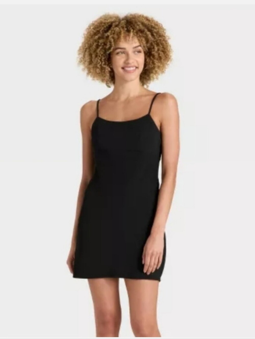 a new day Crepe Slip Mini Dress